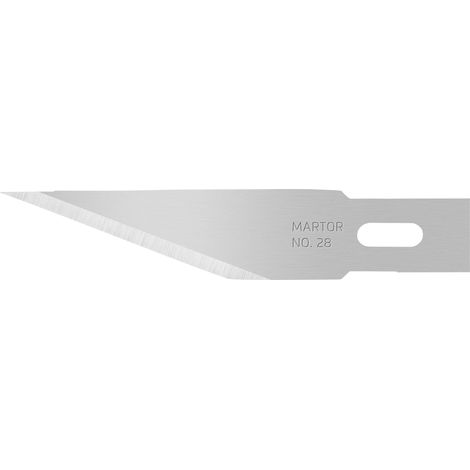Lames de rechange martor 28.50 usage unique double tranchant (1/4)
