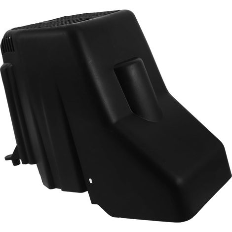 Compresseur Couvercle de ventilateur du compresseur à air, protection thermique du moteur, boîtier en plastique noir, pour garage et entretien, 33 x 28 (1/4)