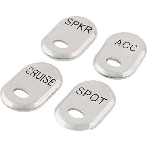 Cubiertas para botones de interruptores de panel basculante de motocicleta Harley Davidson Touring Road Glide FLHT FLTR 1996-2 (1/4)