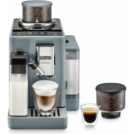 DeLonghi Rivelia EXAM440.55.G máquina de café gris (1/5)