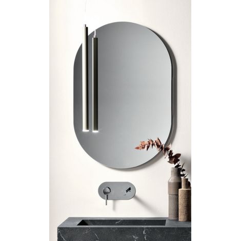 Specchio da bagno GUINEA 60X90 cm Ovale