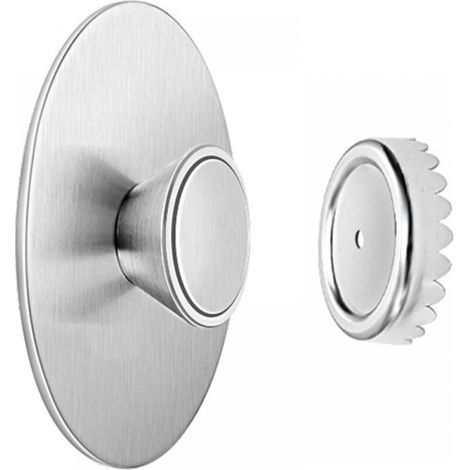 magnetische Seifenschale, magnetischer Seifenhalter, magnetischer Seifenhalter mit Saugnapf, magnetischer Seifenhalter aus Edelstahl, zur Wandmontage (1/4)