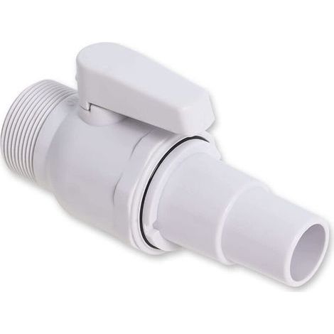 Vannes à bille ECONOLINE bidirectionnelles de 1,5 et 1,25 pouce Vannes de contrôle universelles pour filtres, skimmers et tuyauterie de piscine Hayward (1/4)