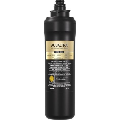 Filtre à eau, haute capacité de 12 000 gallons, cartouche de remplacement pour système de filtration sous évier (1/5)