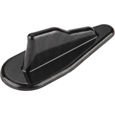 Universeller schwarzer Dachspoiler, 10-teilig, Haifischflosse, aerodynamisches Wirbelgenerator-Set für Autos, sportlicher Stil (1/5)