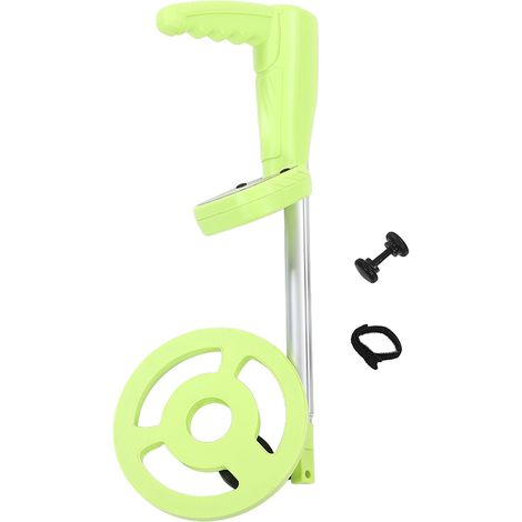 Leichter, faltbarer, wasserdichter grüner Metalldetektor für Kinder, tragbar mit verstellbarer Länge (1/5)
