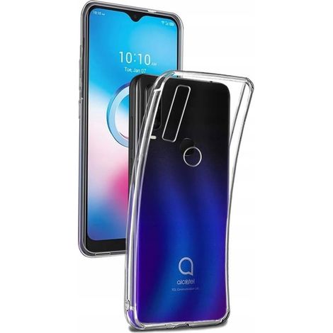 Rückseite für ALCATEL 1S 2020, durchsichtige Hülle, farblos
