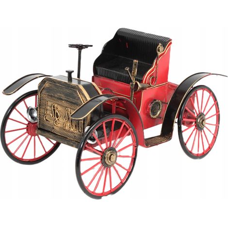 Modellino di auto d'epoca retrò - modello decorativo in metallo (1/5)