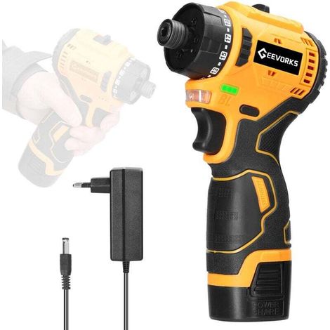 Tournevis Électrique Sans Balais 16,8 V – 1500 tr/min, Couple 55 Nm, Batterie + Chargeur Inclus (1/4)