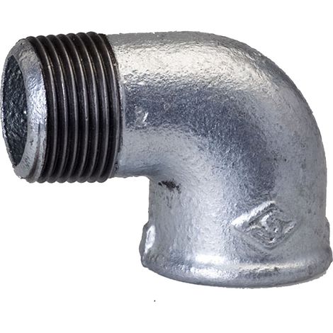 Codo hembra roscado 6/4" galvanizado A4, N° 7, N° 92 OPAL (1/4)