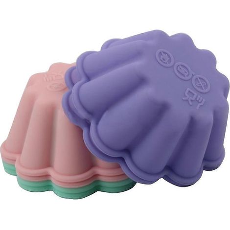 Moule à fondant pour petits gâteaux en forme de fleur, outil de pâtisserie et de décoration de gâteaux (1/4)