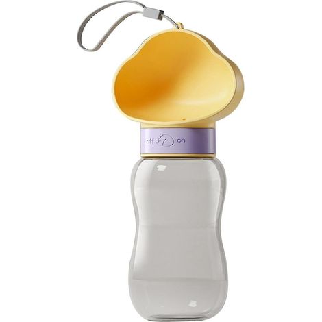 Bouteille d'eau portable et étanche pour chien, idéale pour les voyages et les promenades. (1/3)