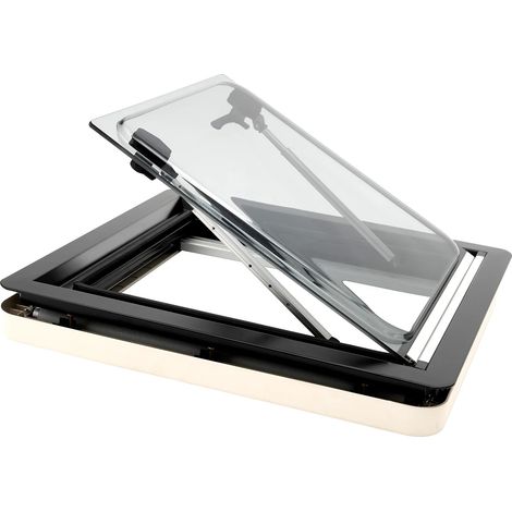 Fenêtre de ventilation, pare-soleil, moustiquaire, noir (1/2)