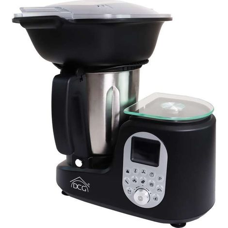 Il Cuoco KM3980 multifunktionaler Küchenroboter 3,5 l, 25 x 32 x 38 cm, 550 W, Wi-Fi-fähig