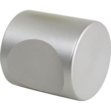 BOTÓN CORRIENTE DIAM TRE 20 MM PLATA ALUMINIO - VACHETTE - 008164