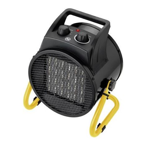 Dx 924301 - Canon à chaleur 3000W- 24x 29 x 20.5 cm - 2.45 Kg - Noir / Jaune (1/2)