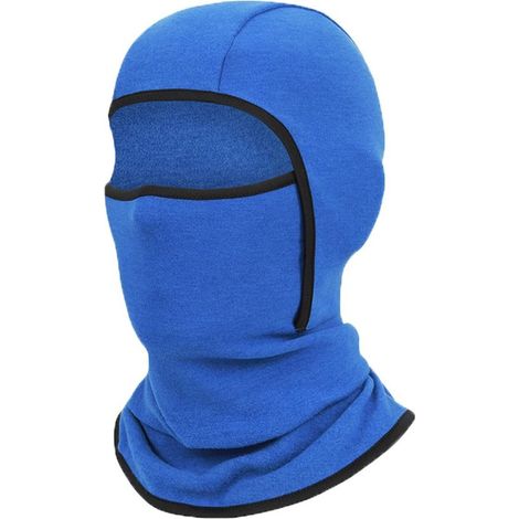 Passamontagna in pile per sci e viso per bambini,Maschera integrale invernale calda per ciclismo,Scaldacollo antivento per sci (1/5)