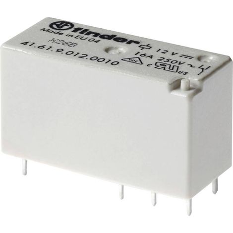 Finder 41.61.9.048.0010 Relè per PCB 48 V/DC 16 A 1 scambio 1 pz. (1/2)
