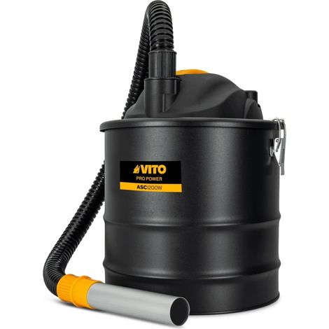Aspirateur de cendres 1200W Cuve 18L Filtre HEPA VITO