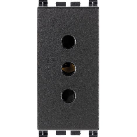 VIMAR - 19201 2P+T 10A P11 Steckdose, grau