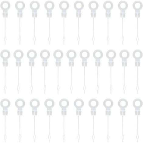 Piston Vidange - 30 Pièces - Pour Trou de Vidange Réfrigérateur et Congélateur - Plastique Haute Résistance - Universel (1/4)