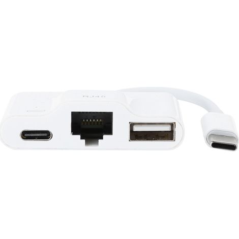 Este repetidor de señal de red ofrece conectividad Gigabit ultrarrápida y estable, lo que permite conexiones de red rápidas y fiables. Este adaptador Ethernet portátil admite carga rápida y es compati