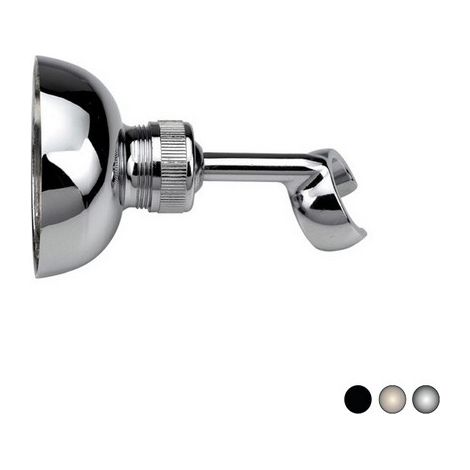 Supporto snodato in ottone per incasso duplex, con attacco conico.(DianFlex) Misura: Nero Opaco