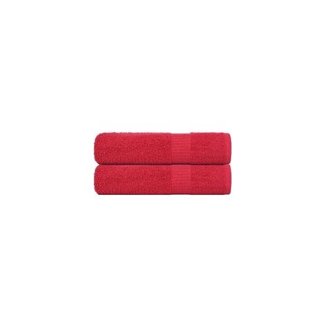 FROGN Servietten, 2 Stück, Rot, 50 x 100 cm, 360 g/m² - Crezuo (1/4)