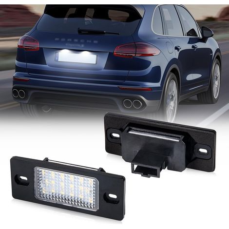 LED Éclairage de Plaque D'immatriculation pour GOLF5 Variant Passat 3bg Tiguan Touareg Cayenne 1 Fabia 1 TT TTS, 2 Pièces (1/5)