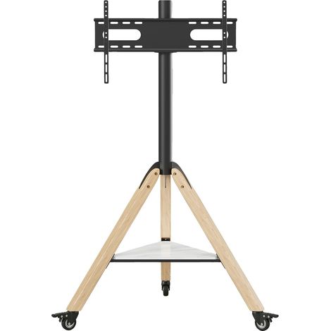 TV-Ständer, höhenverstellbar, robuste Konstruktion, schwarz (1/2)