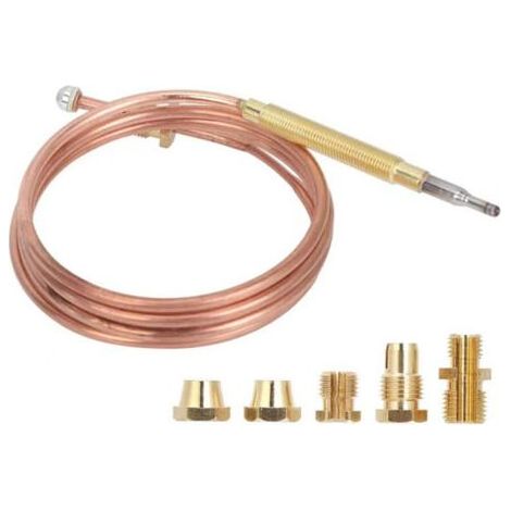 Pair Sjqka – Thermocouple universel pour chauffe-eau et four à gaz – Longueur 90cm – Détection précise de température – Métal haute qualité (1/5)
