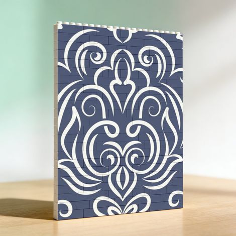 Cadre en briques créatif à faire soi‑même, cadeau de la Saint‑Valentin pour lui et elle (1/5)