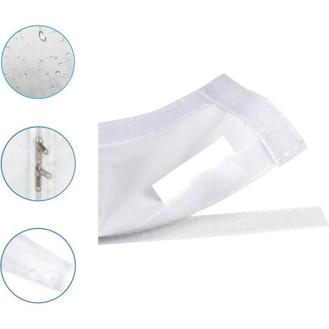400CM Tissu De Calfeutrage pour Fenêtres pour Climatiseur Mobile et Sèche-Linge - Installation Facile (1/4)