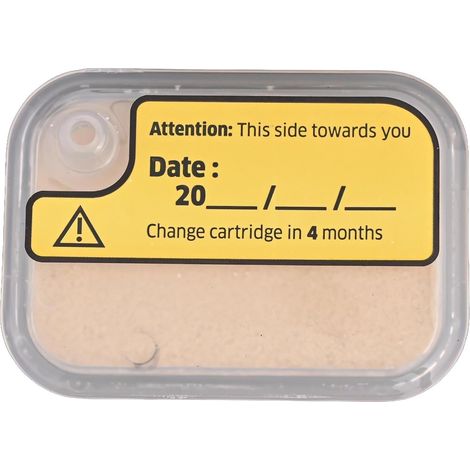 Cartouche de rechange pour nettoyeur vapeur compatible avec Karcher pour nettoyeur vapeur vertical SC 1, accessoire de rechange pour filtre de réservoir d'eau (1 pièce)