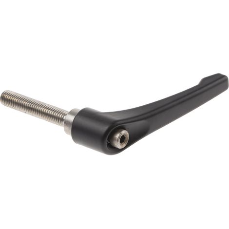 Levier de serrage RS PRO, , filetage M12, Mâle L. 63mm ( Prix pour Paquet de 2 )