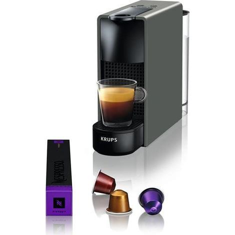 Krups Nespresso Essenza Mini Grigio Intense Macchina da caffè