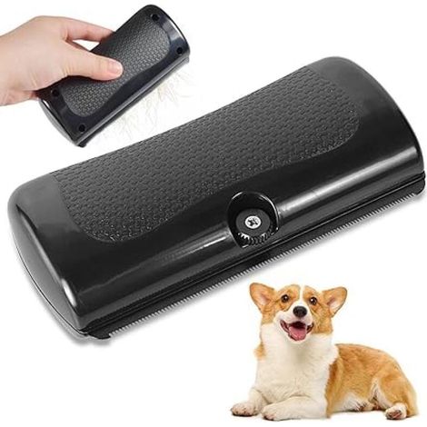 Brosse anti-poils pour animaux - un outil de toilettage facile à nettoyer qui contrôle efficacement la perte de poils. (1/5)