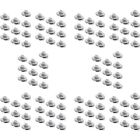 Twist Lock Common Sense Fastener, Boutons Tournants en MéTal pour Bateaux, Voiliers, Camping-Cars, DéRiveurs et Caravanes (100PC) (1/5)