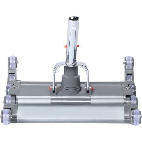 TONYSA 14" Aluminum Pool Vacuum Cleaner, Dirt Suction Head, Pool Cleaning Device (1/4)