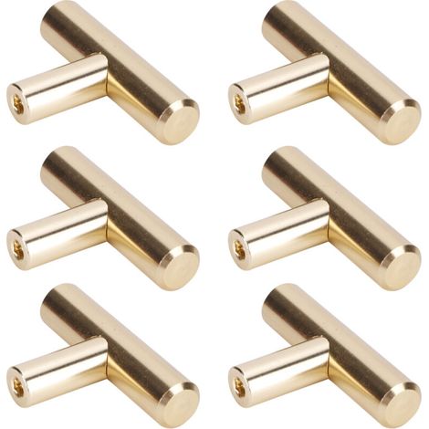 Pièces détachées pour meubles 6 pcs. Commode en aluminium doré..DEBUNS (1/5)