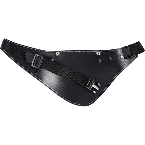 Étui pour ciseaux de coiffeur professionnels en cuir PU, avec clip et pochette de rangement. (1/5)