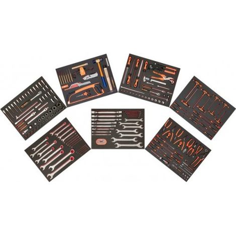 BAHCO - Module de 7 mousses MRO - 256 pcs