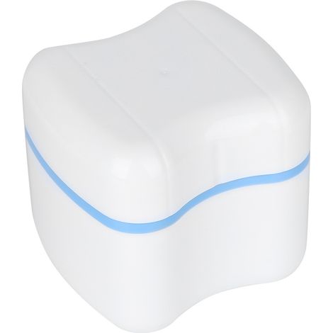 Boîte de rangement pour prothèses dentaires avec filtre, instruments dentaires (bleu ciel) (1/5)