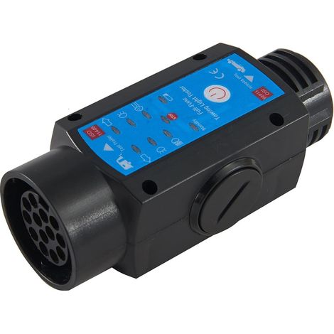 Testeur de remorque Testeur d'éclairage rechargeable 2 en 1 à 7 et 13 broches (1/5)