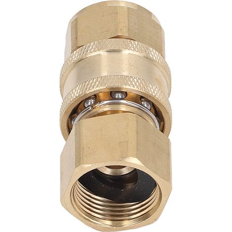 Adaptateur M22x1.5mm pour Laveuse Haute Pression 5000PSI, Raccord Mâle/Femelle Tuyau Nettoyeur (1/5)