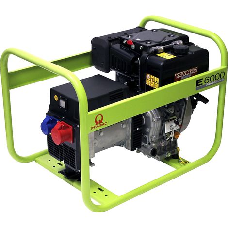 Pramac, Générateur d'électricité série E, diesel, 400 / 230 V (1/2)