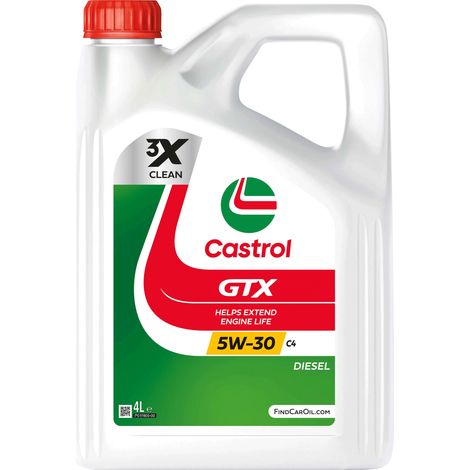 Castrol GTX 5W-30 C4 4L H 183812 15F64E