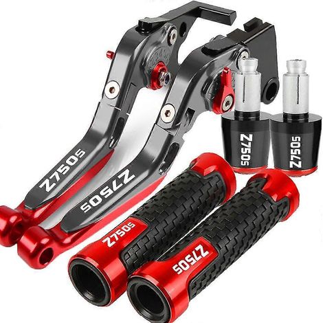 Accessoires pour motos Kawasaki : freins réglables, leviers d'embrayage extensibles, embouts de guidon, Z750s, Z 750 S, Z750 S 2006, 2007, 2008-- (1/5)