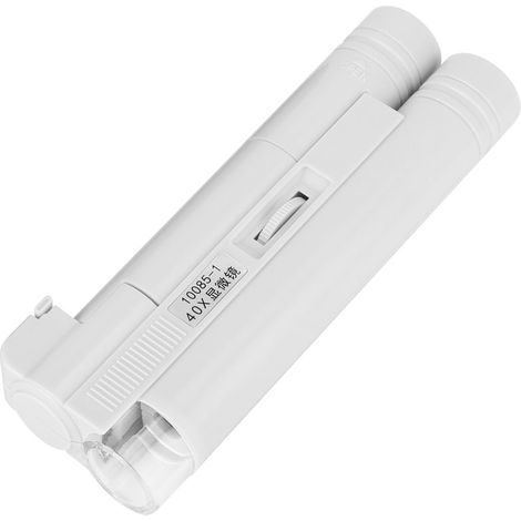40-fache Zoom-LED-Taschenmikroskop-Vergrößerung mit Mikrolinse für universelle Mobiltelefone (1/5)