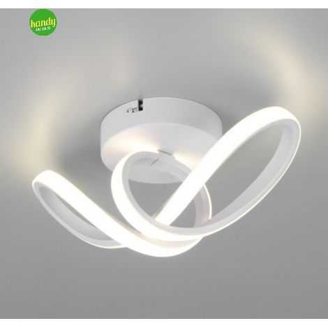 Plafoniera Rusa fiocco Trio Lighting 7W 4000K bianco